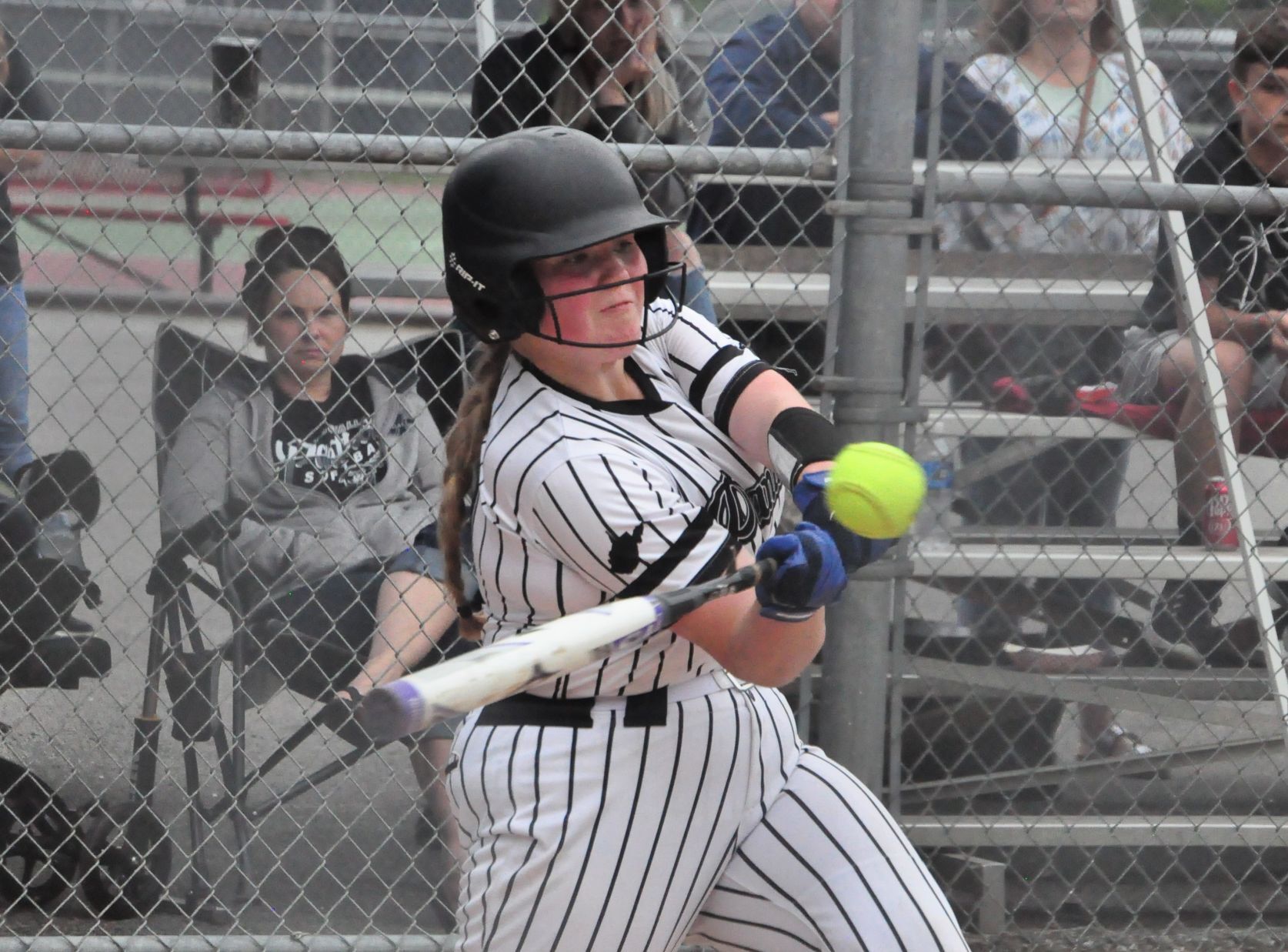 Tug Valley Alyssa Newsome swings
